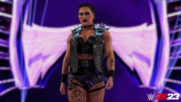 WWE 2K23 Rhea Ripley's entrance